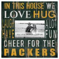 Green Bay Packers In This House 10" x 10" Picture Frame