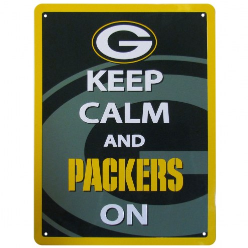 Green Bay Packers Keep Calm Sign