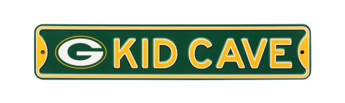 Green Bay Packers Kid Cave Street Sign