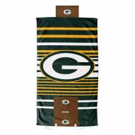 Green Bay Packers Lateral Comfort Towel with Foam Pillow