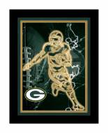 Green Bay Packers Neon Player Framed 12" x 16" Sign