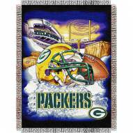 Green Bay Packers NFL Woven Tapestry Throw