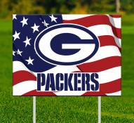 Green Bay Packers Patriotic Yard Sign