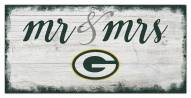 Green Bay Packers Script Mr. & Mrs. Sign