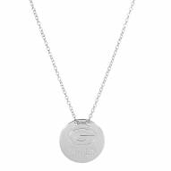 Green Bay Packers Silver Necklace with Round Pendant