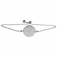 Green Bay Packers Sterling Silver Circle Bracelet