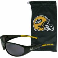 Green Bay Packers Sunglasses and Bag Set