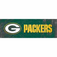 Green Bay Packers Glass Wall Art Team Name