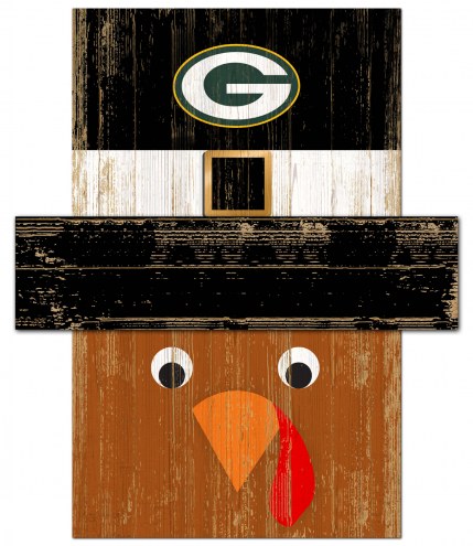 Green Bay Packers Turkey Head Sign