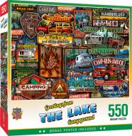 Greetings From The Lake 550 Piece Puzzle