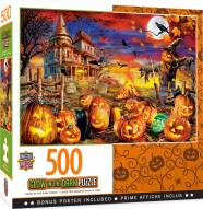 Halloween All Hallow's Eve 500 Piece Glow in the Dark Puzzle