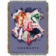 Harry Potter Houses Together Throw Blanket