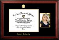 Harvard Crimson Gold Embossed Diploma Frame with Portrait