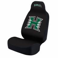 Hawaii Warriors Black Universal Bucket Car Seat Cover