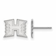 Hawaii Warriors Sterling Silver Extra Small Post Earrings