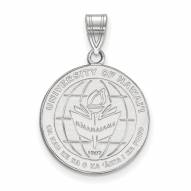 Hawaii Warriors Sterling Silver Large Crest Pendant