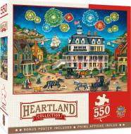Heartland Collection Fireworks Finale 550 Piece Puzzle