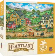 Heartland Collection Liberty Farm Parade 550 Piece Puzzle