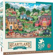 Heartland Collection The Curious Calf 550 Piece Puzzle