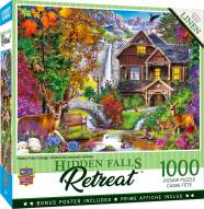 Hidden Falls Retreat 1000 Piece Puzzle