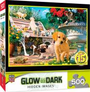 Hidden Images Glow In The Dark Afternoon at the Park 500 Piece Puzzle
