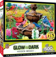 Hidden Images Glow In The Dark Garden of Song 500 Piece Puzzle
