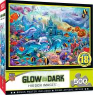 Hidden Images Glow In The Dark Sea Castle Delight 500 Piece Puzzle