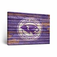 High Point Panthers Weathered Canvas Wall Art
