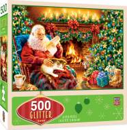 Holiday Christmas Dreams 500 Piece Glitter Puzzle