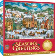 Holiday Christmas Eve Fly By 1000 Piece Puzzle
