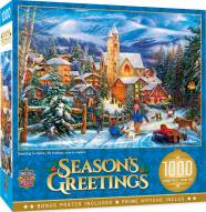 Holiday Sledding to Home 1000 Piece Puzzle