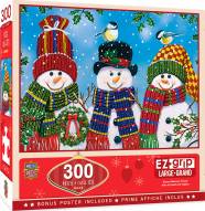 Holiday Snowy Afternoon Friends 300 Piece EZ Grip Puzzle