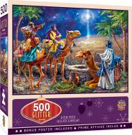 Holiday Three Magi 500 Piece Glitter Puzzle