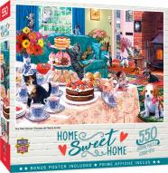 Home Sweet Home Tea Time Terrors 550 Piece Puzzle
