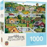 Hometown Gallery Bungalowville 1000 Piece Puzzle