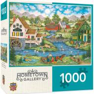 Hometown Gallery Millside Picnic 1000 Piece Puzzle