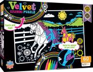Horse and Pony 60 Piece Velvet Coloring Puzzle