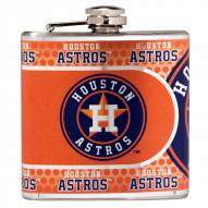 Houston Astros Hi-Def Stainless Steel Flask