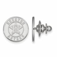 Houston Astros Sterling Silver Lapel Pin