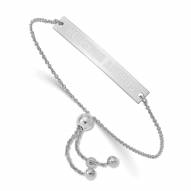 Houston Astros Sterling Silver Bar Bracelet