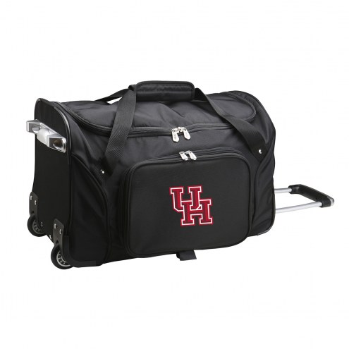 Houston Cougars 22&quot; Rolling Duffle Bag