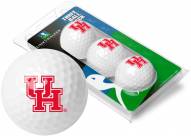 Houston Cougars 3 Golf Ball Sleeve
