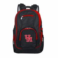NCAA Houston Cougars Colored Trim Premium Laptop Backpack