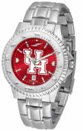 Houston Cougars Competitor Steel AnoChrome Men's Watch