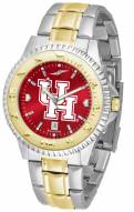 Houston Cougars Competitor Two-Tone AnoChrome Men's Watch