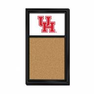 Houston Cougars Cork Note Board