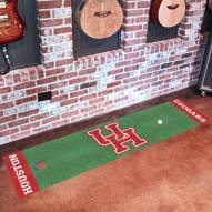 Houston Cougars Golf Putting Green Mat