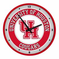 Houston Cougars Modern Disc Wall Clock