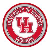 Houston Cougars Modern Disc Wall Sign