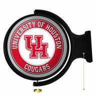 Houston Cougars Round Rotating Lighted Wall Sign